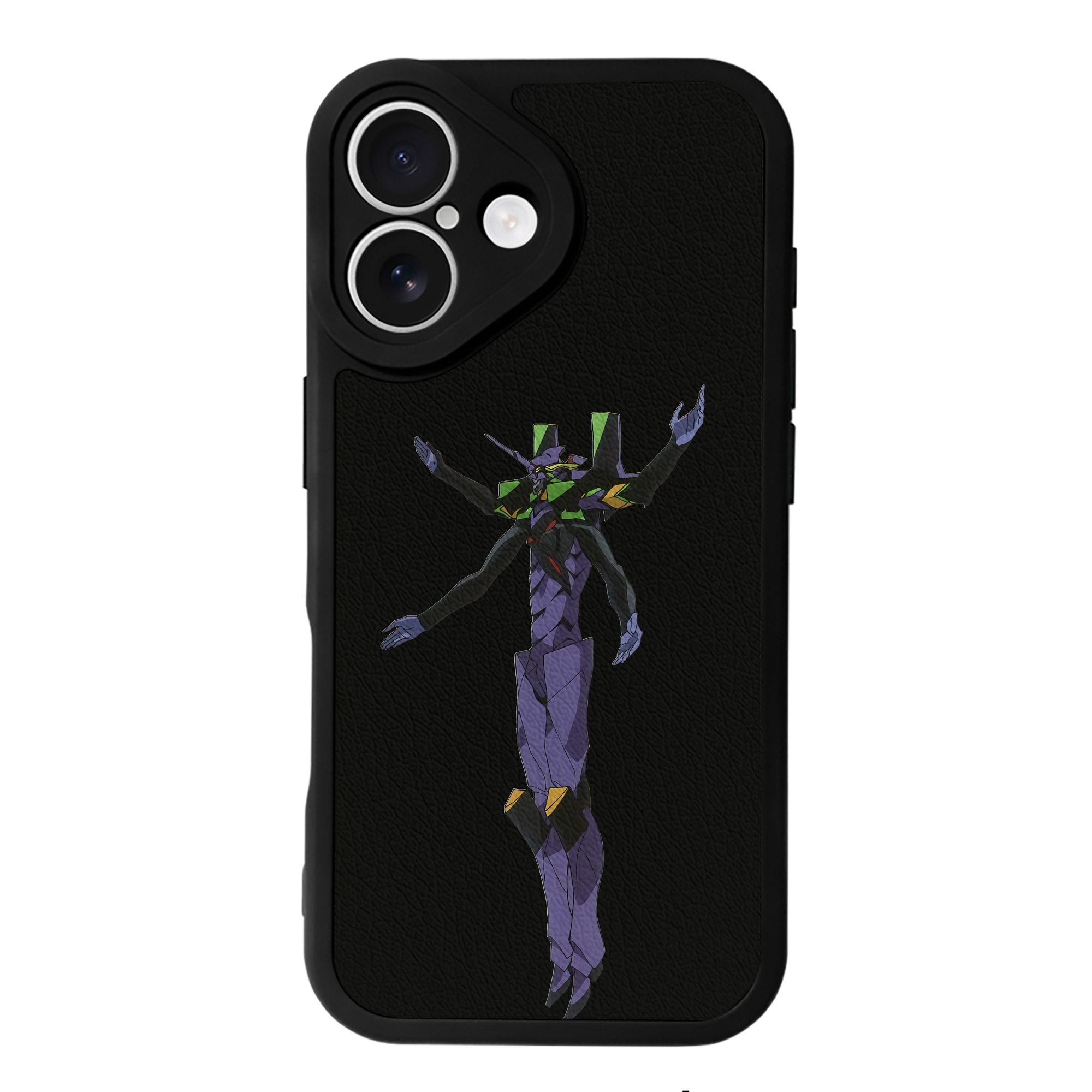 （画像用） EVA 新世紀エヴァンゲリオン 【iPhone 16シリーズ対応】シリコンスマホケース（レザー調） 材質：シリコン